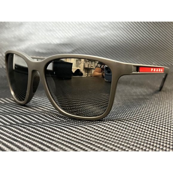 Prada Grey Polarized Men Sunglasses! New w/ case - Picture 1 of 4